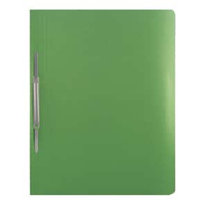 Dosar cu sina VOLUM, A4, carton, 10 bucati, verde