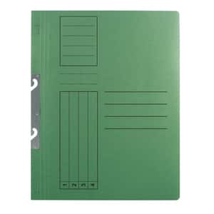 Dosar incopciat VOLUM, 1/1, A4, carton, 10 bucati, verde