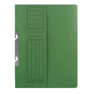 Dosar incopciat VOLUM, 1/2, A4, carton, 10 bucati, verde