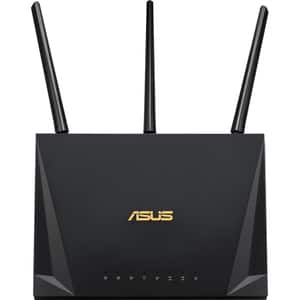 Router Wireless Gigabit ASUS RT-AC2400, Dual-Band 600 + 1733 Mbps, USB 3.0, negru