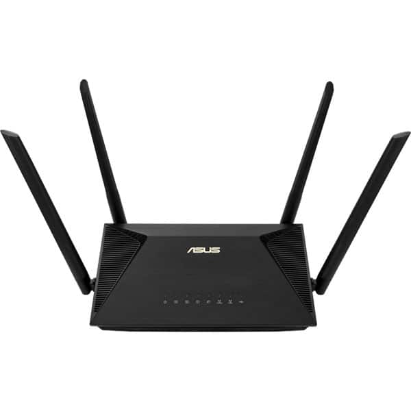 Lure preposition impression Router Wireless Gigabit ASUS RT-AX53U AX1800, Wi-Fi 6, Dual Band 574 + 1201  Mbps,