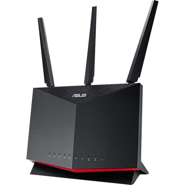 Router Wireless Gigabit ASUS RT-AX86S AX5700, Dual Band 861 + 4804, negru