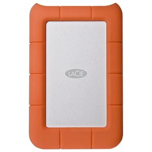 Hard Disk extern LACIE Rugged Mini LAC9000633, 4TB, USB 3.0, argintiu-portocaliu