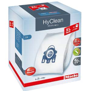 Kit MIELE HyClean 3D XLy: 8 saci + 2 filtre motor + 2 filtre evacuare AirClean 