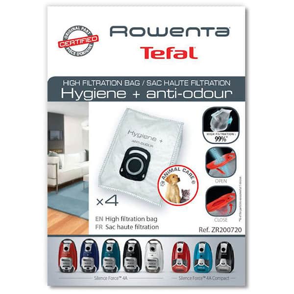 Set saci aspirator ROWENTA Hygiene+ ZR200720, 4 buc