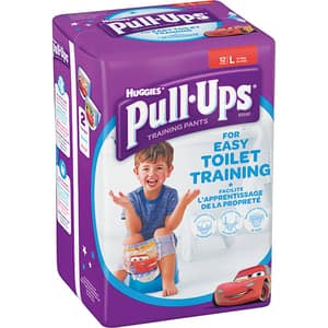 Scutece chilotel HUGGIES Pull-Ups nr 6/L, Baiat, 16-23 kg, 12 buc