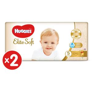 Scutece HUGGIES New Elite Soft nr 5, 12-22 kg, 112 buc 