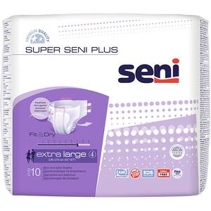 Scutece pentru adulti SENI Super Seni Plus Air, XL, 10 buc