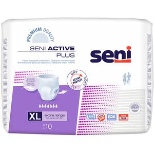 Scutece tip chilot SENI Active Plus, XL, 10 buc