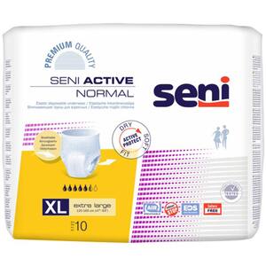 Scutece tip chilot SENI Active Normal, XL, 10 buc