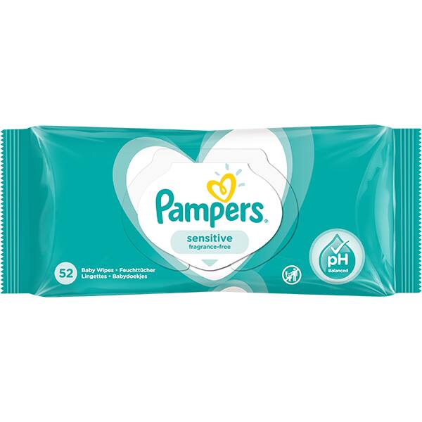 Servetele Umede Pampers Sensitive 52buc
