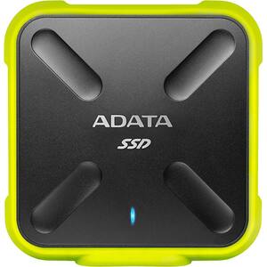 SSD extern ADATA SD700, 512GB, USB 3.2 Gen1, galben