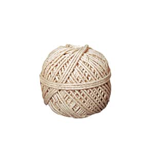 Sfoara bumbac VOLUM, Diametru fir 2 mm, Biodegradabila; 100 g, bej