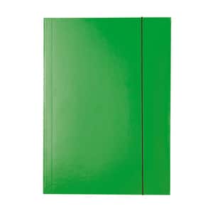 Mapa documente cu elastic ESSELTE Economy, A4, carton, verde