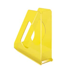 Suport documente ESSELTE Europost Vivida, plastic, galben