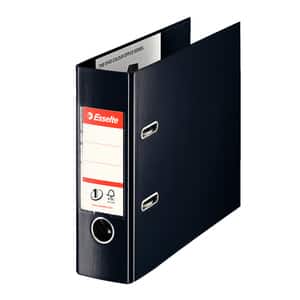 Biblioraft plastifiat landscape ESSELTE Standard, A5, 75 mm, negru