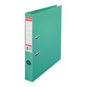 Biblioraft plastifiat ESSELTE Standard, A4, 50 mm, turcoaz