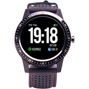 Smartwatch E-BODA Smart Time 360, Android/iOS, silicon, negru