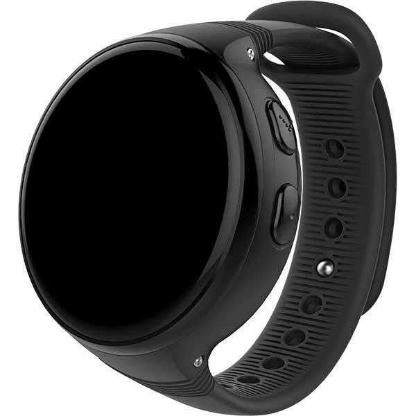 Smartwatch pentru copii MYRIA MY9515BK, Android, silicon, negru