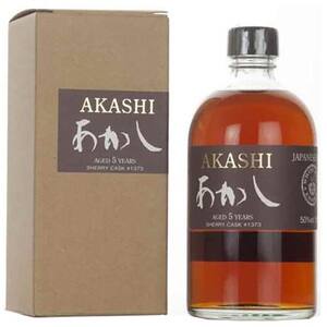 Whisky Akashi Single Malt 5YO Sherry, 05L
