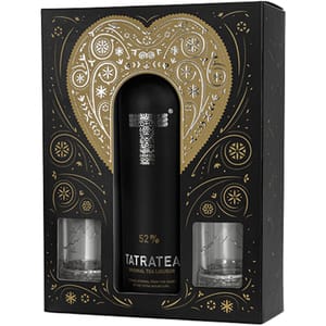 Pachet Lichior Tatratea Original, 0.7L + 2 pahare