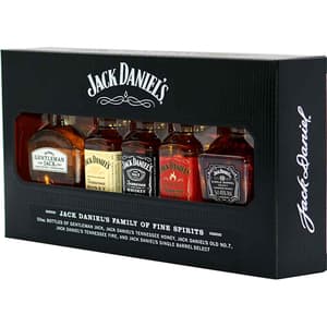 Whisky Jack Daniel's "Family of Brands", 0.05L x 5 sticle