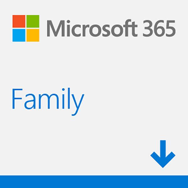 Licenta electronica Microsoft 365 Family, 1 an, Pana la 6 persoane, Windows/Mac, Toate limbile, ESD