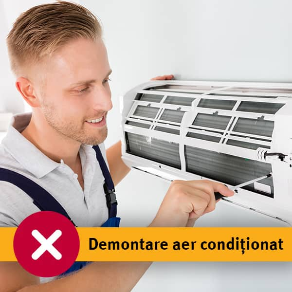 Serviciu demontare aer conditionat in 3-5 zile lucratoare