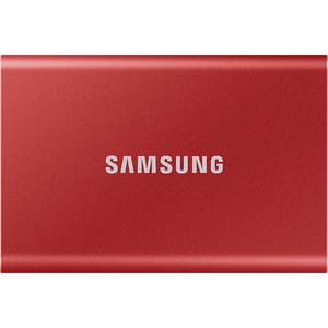 SSD extern SAMSUNG T7 MU-PC2T0R/WW, 2TB, USB 3.2 Gen 2, rosu