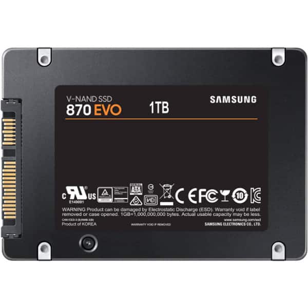 Solid-State Drive (SSD) SAMSUNG 870 EVO, 1TB, SATA3, 2.5", MZ-77E1T0B/EU