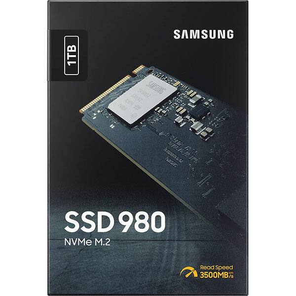 Solid-State Drive (SSD) SAMSUNG 980, 1TB, PCI Express x4, M.2, MZ-V8V1T0BW