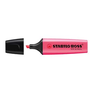 Textmarker STABILO Boss, 2-5 mm, rosu