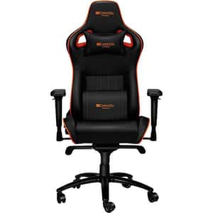 Scaun Gaming CANYON Corax CND-SGCH5, negru-portocaliu