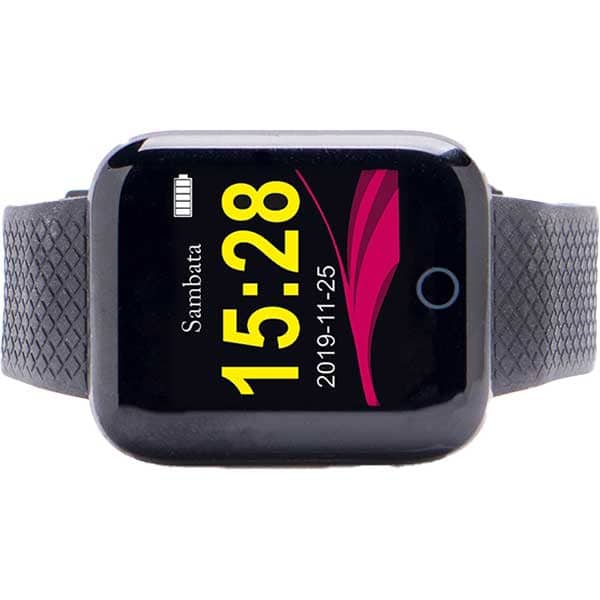 Smartwatch E-BODA Smart Time 150, Android/iOS, silicon, negru