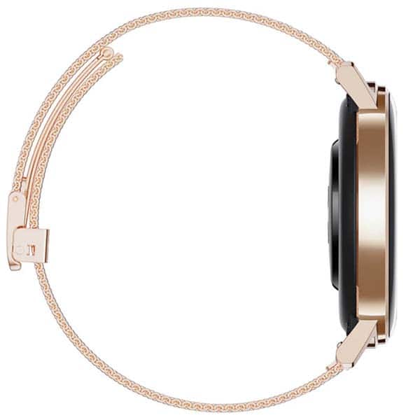 Smartwatch HUAWEI Watch GT 2 42mm, Android/iOS, Metal Strap, Elegant Edition, Refined Gold