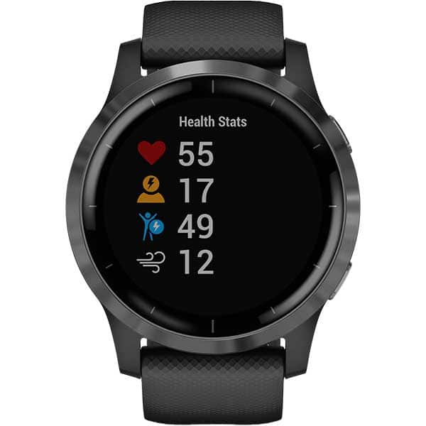 Smartwatch GARMIN Vivoactive 4 45mm, Android/iOS, silicon, Black/Slate