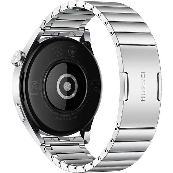 Smartwatch HUAWEI Watch GT 3 46mm Elite Edition, Android/iOS, Stainless Steel / Stainless Steel Strap