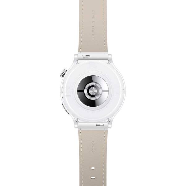 Smartwatch HUAWEI Watch GT 3 Pro Ceramic 43mm, Android/iOS, White Leather Strap