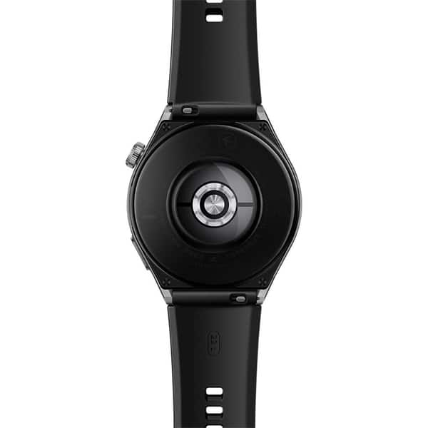 Smartwatch HUAWEI Watch GT 3 Pro Titanium 46mm, Android/iOS, Black Fluoroelastomer Strap