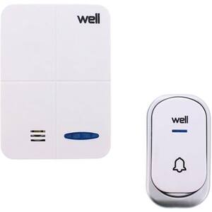 Sonerie wireless WELL DOORBELL-BRIEF-WL, 120m, alb