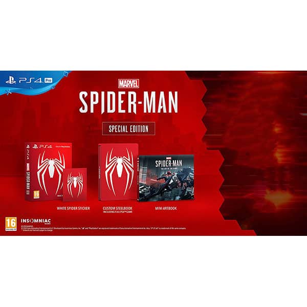 Ps4 spiderman special edition new arrivals