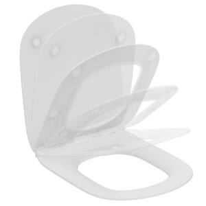 Capac WC IDEAL STANDARD Tesi T3527V1, duroplast, alb