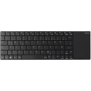 Tastatura Wireless RAPOO E2710, USB, Touch Pad, negru