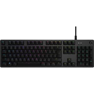 Tastatura Gaming mecanica LOGITECH G512 GX Brown Tactile, USB, Layout US INT, negru