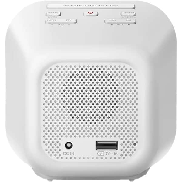 Radio cu ceas PHILIPS TAR4406/12, FM, USB, alb
