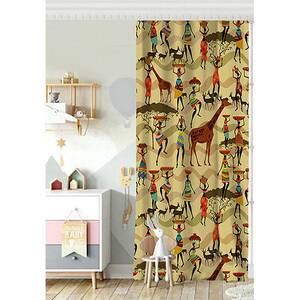 Draperie Mila Home Africa, rejansa, 140 x 260 cm, semiopac, multicolor