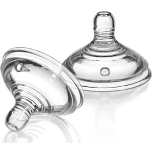 Set tetine TOMMEE TIPPEE, flux rapid, 6 luni+, 2 buc, transparent