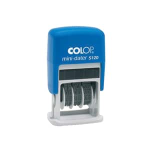 Stampila COLOP S120, mini-datiera, plastic
