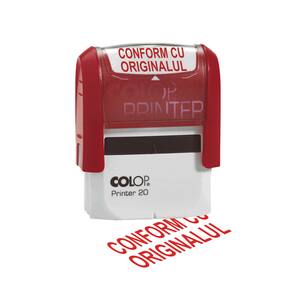 Stampila COLOP Printer 20, 14 x 38 mm, plastic