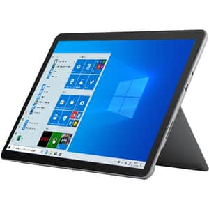 Laptop 2 in 1 MICROSOFT Surface Go 2, Intel Pentium Gold 4425Y 1.7GHz, 10.5" Touch, 4GB, eMMC 64GB, Intel UHD Graphics 630, Windows 10 Home S, argintiu
